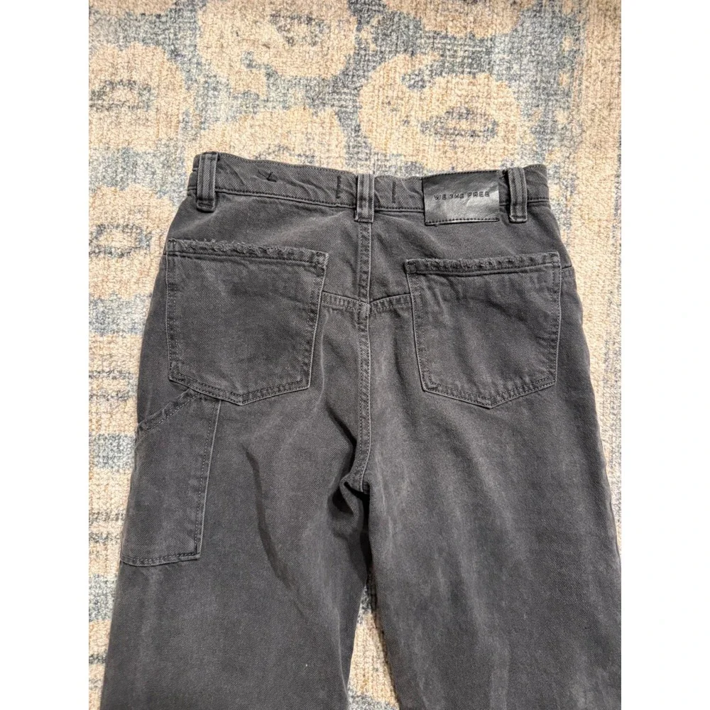 Free People Tinsley Baggy High-Rise Jeans Size‎ 26 Excellent Condition
